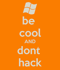 Don't Hack